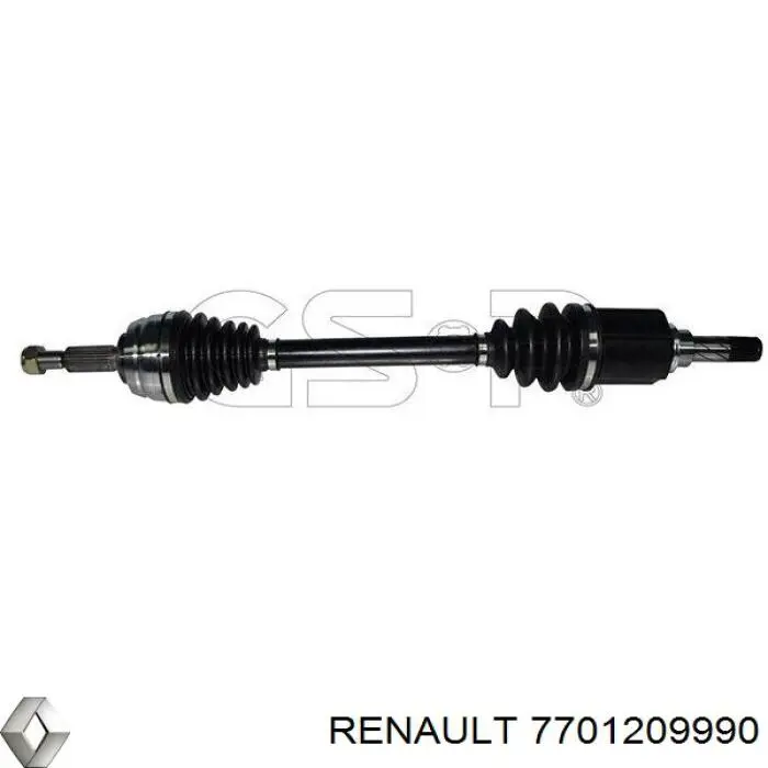 Bota de proteção externa de junta homocinética do semieixo dianteiro 7701209990 Renault (RVI)