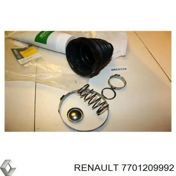Купить 7701209992 Renault (RVI) Пыльник гранаты внутренний, передней полуоси