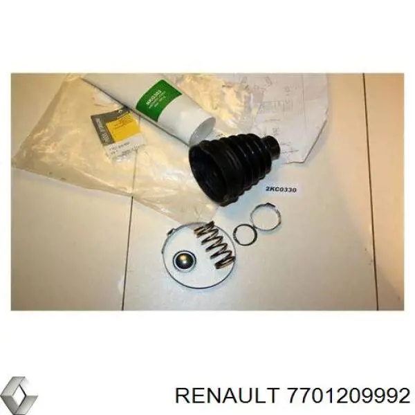 Пыльник ШРУСа внутренний 7701209992 Renault (RVI)