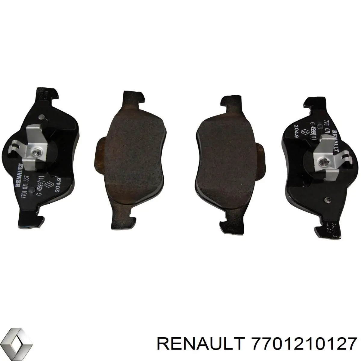 Купить 7701210127 Renault (RVI) Колодки тормозные