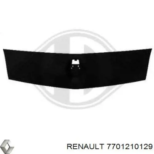 7701210129 Renault (RVI) накладка (рамка решетки радиатора)