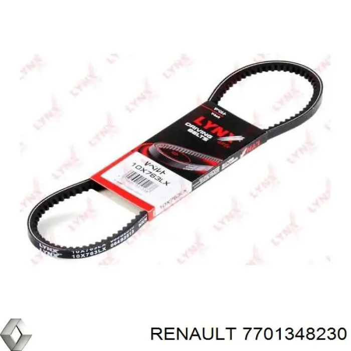 Correa trapezoidal 7701348230 Renault (RVI)