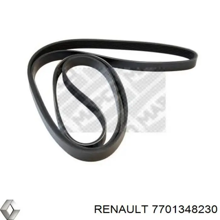 Купить 7701348230 Renault (RVI) Ремень генератора