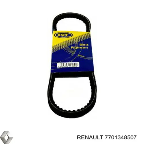 Correa trapezoidal 7701348507 Renault (RVI)