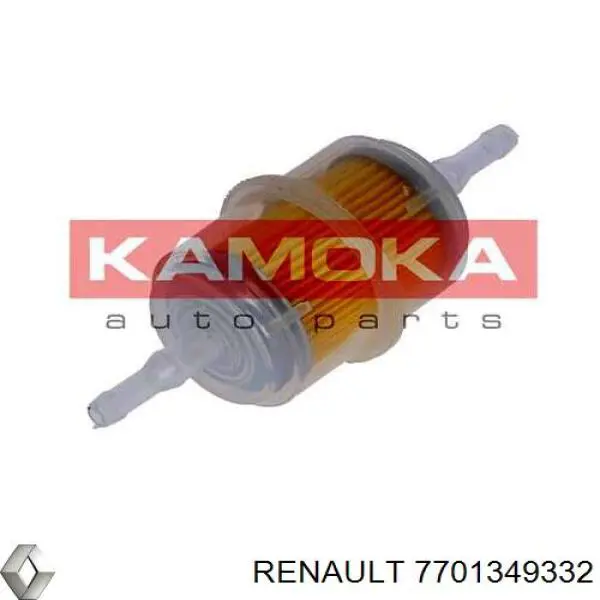 Filtro combustible 7701349332 Renault (RVI)