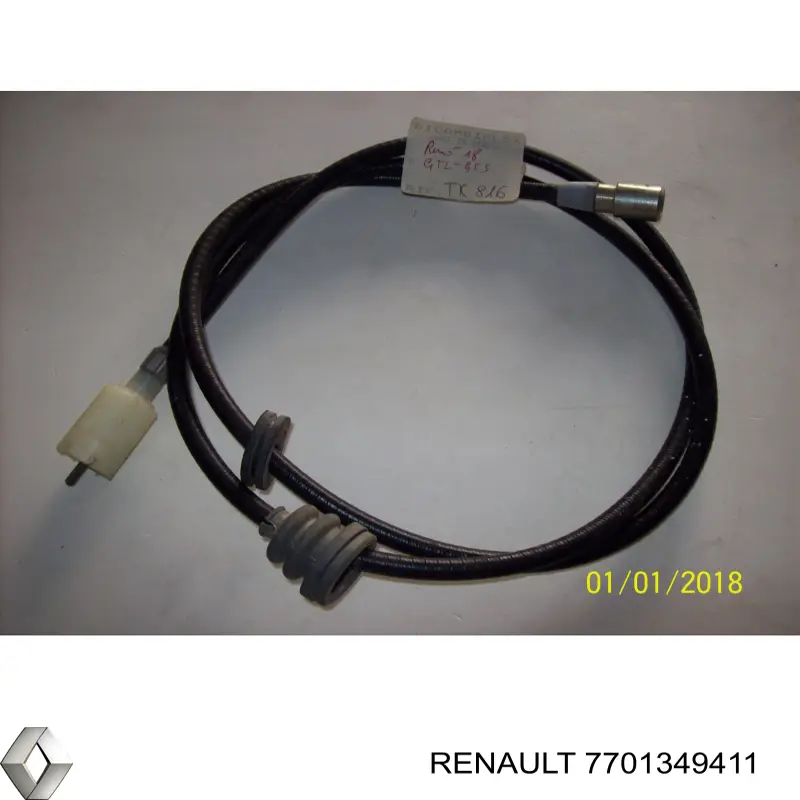 Трос привода спидометра Рено 18 134 (Renault 18)