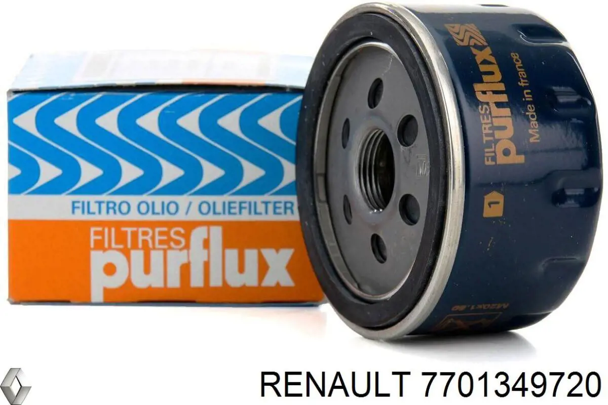 7701349720 Renault (RVI) Масляный фильтр двигателя