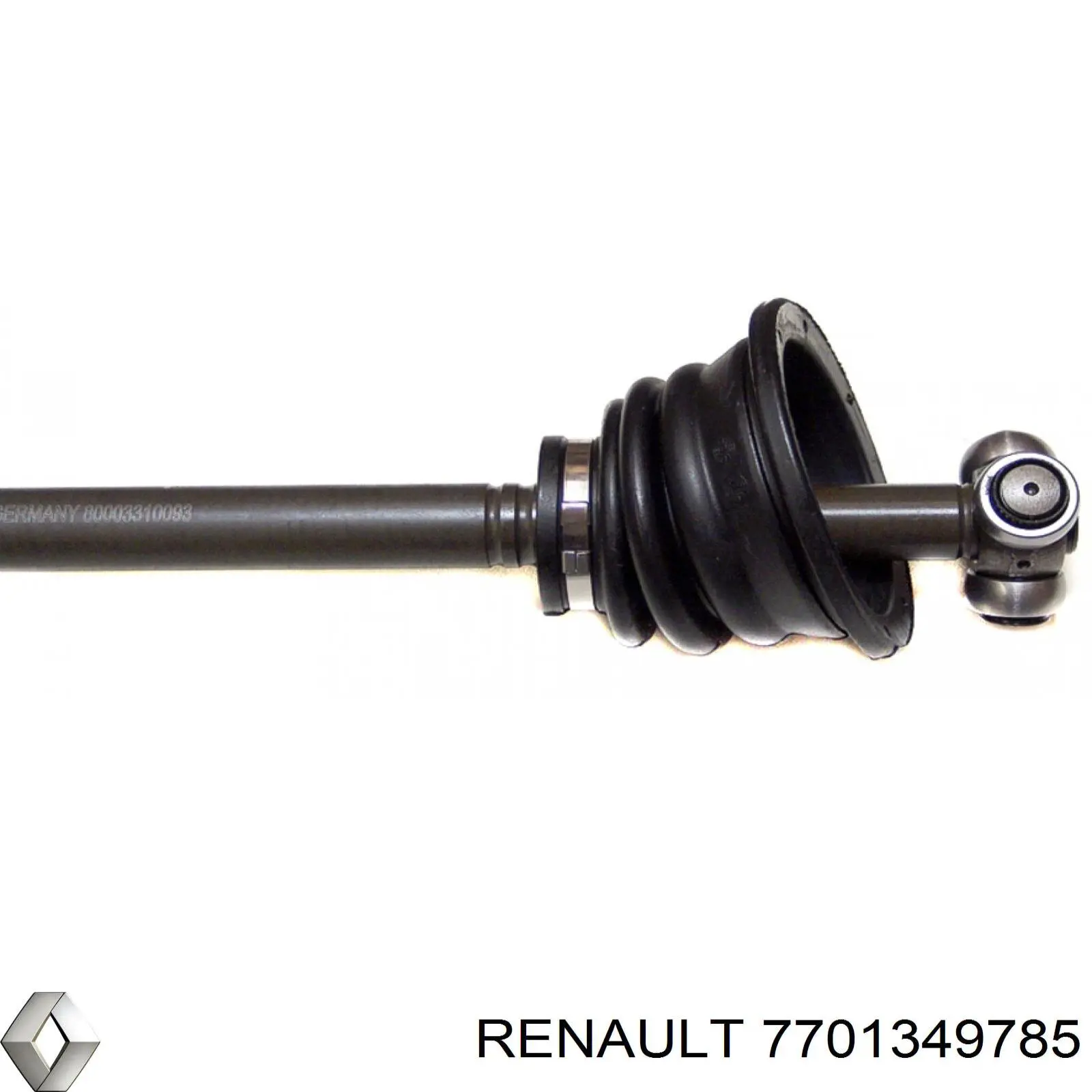 Левая полуось 7701349785 Renault (RVI)