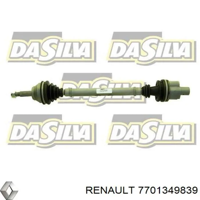 7701349839 Renault (RVI) Ось передняя в сборе