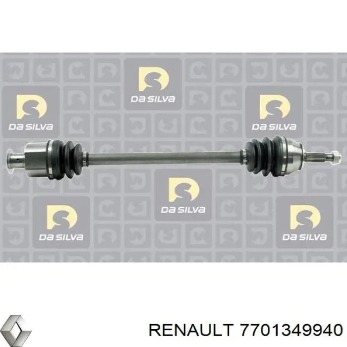 Полуось передняя 7701349940 Renault (RVI)