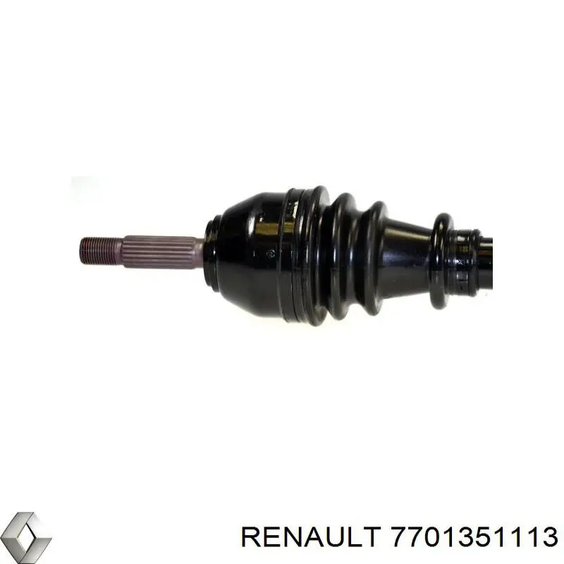 7700770844 Renault (RVI) полуось (привод передняя правая)