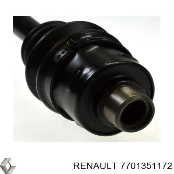 Árbol de transmisión delantero 7701351172 Renault (RVI)