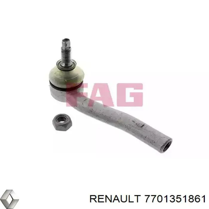 Рулевая рейка 7701351861 Renault (RVI)