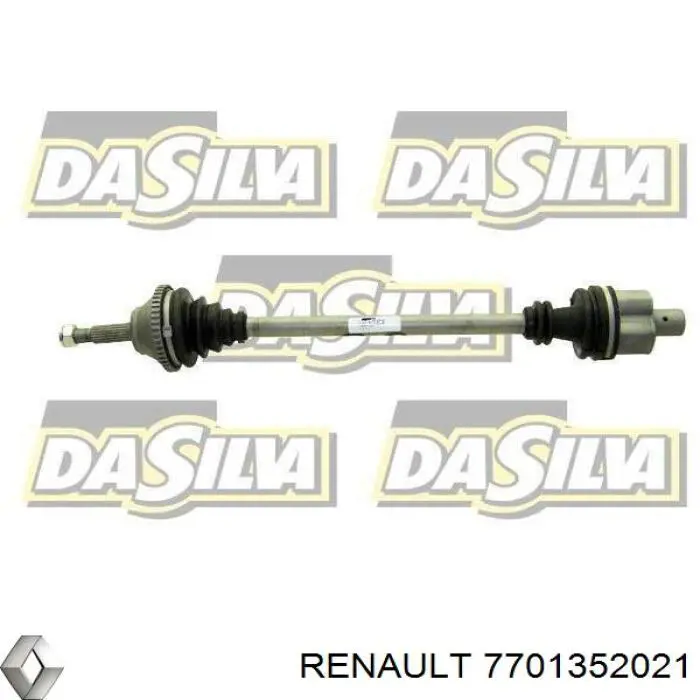 Полуось (привод) передняя Renault (RVI) 7701352021 цена, от 90.31 USD