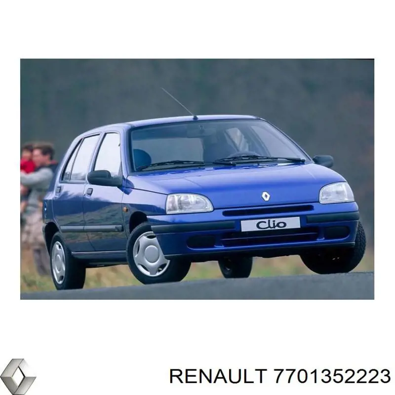 Полуось (привод) передняя левая 7701352223 Renault (RVI)