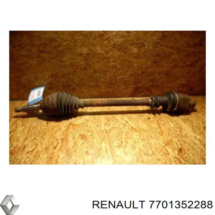 Полуось передняя 7701351607 Renault (RVI)