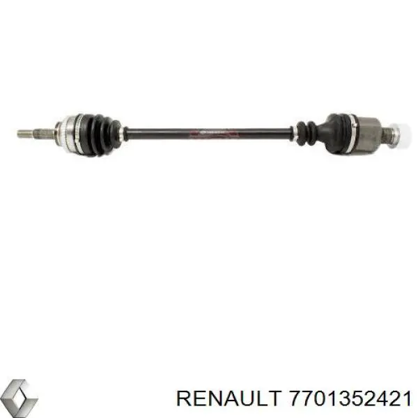 Правая полуось 7701352421 Renault (RVI)