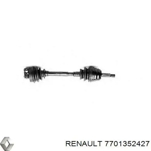 DRS6167.00 Open Parts semieixo (acionador dianteiro direito)