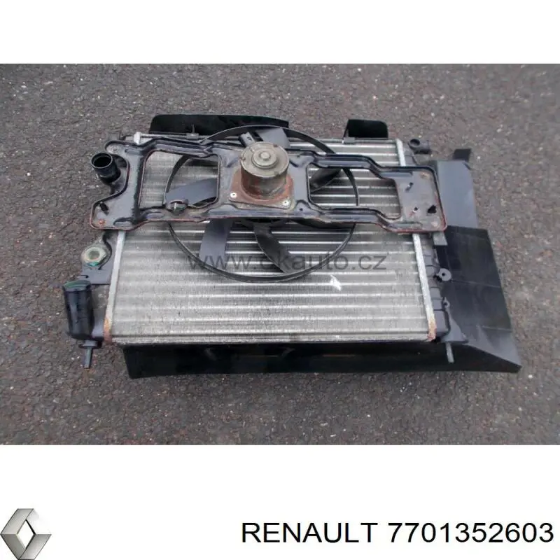7701352603 Renault (RVI) радиатор