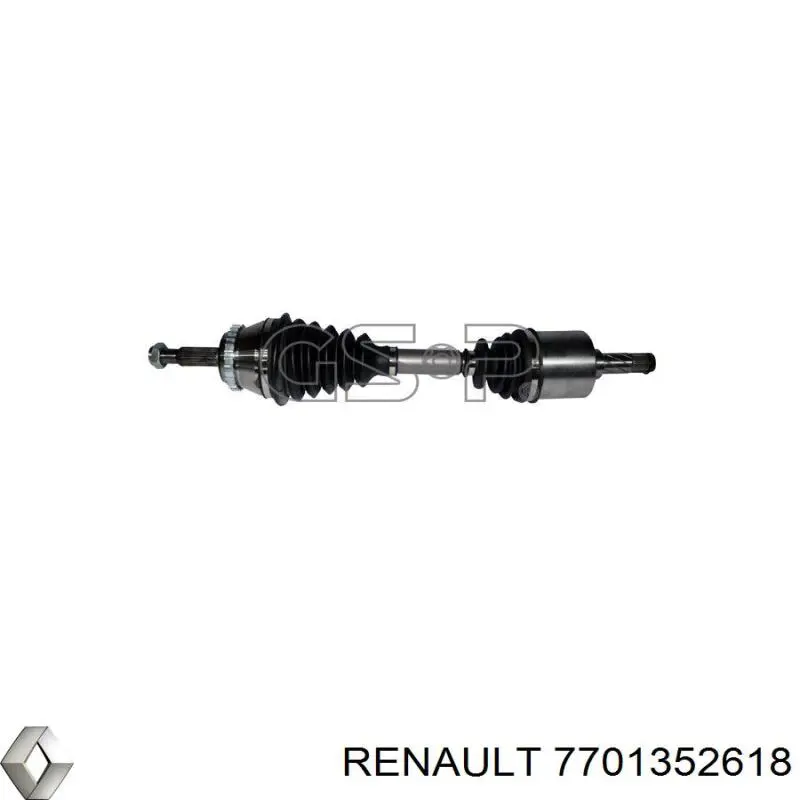 Купить 7701352618 Renault (RVI) Привод в сборе левый