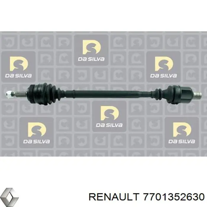 Привод передний правый Renault (RVI) 7701352630 цена, от 90.40 USD