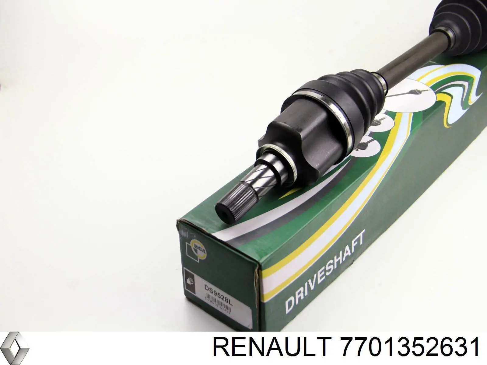 Правая полуось 7701352631 Renault (RVI)