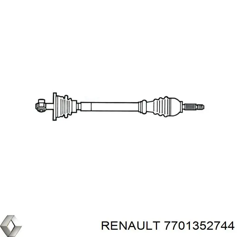 7701352744 Renault (RVI) 