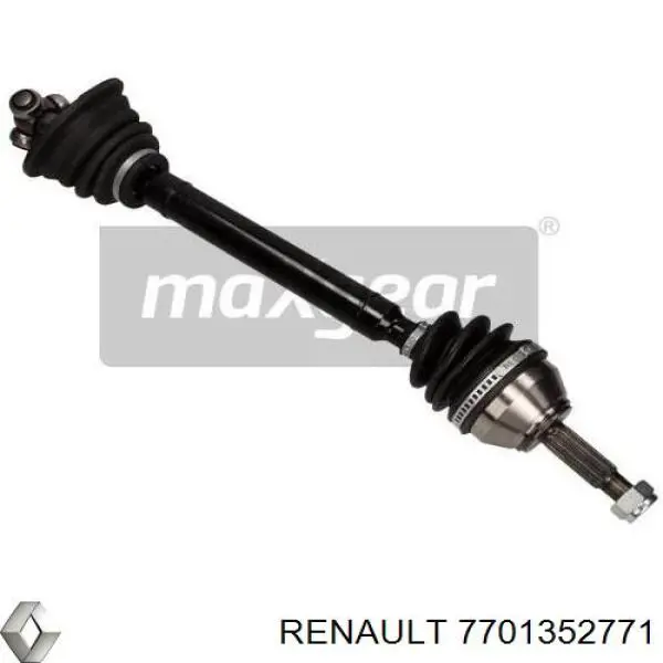 Привод передний левый Renault (RVI) 7701352771 цена, от 52.29 USD