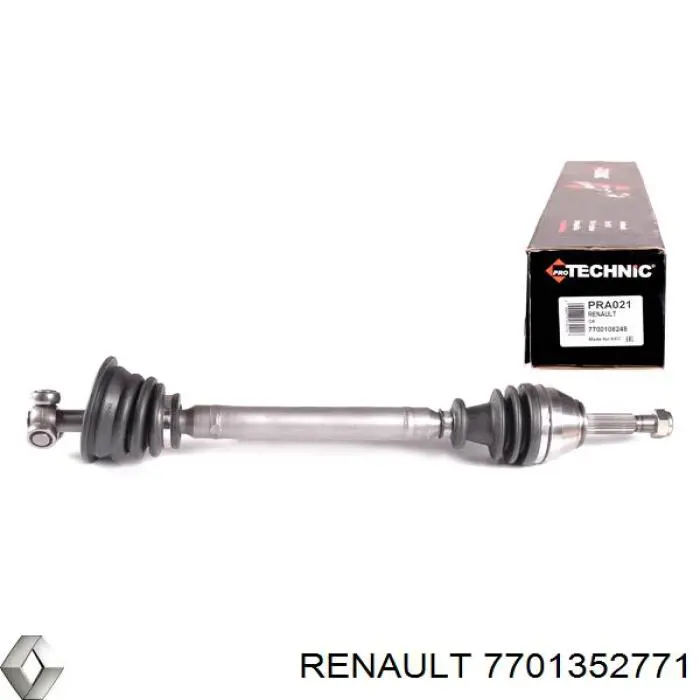 Купить 7701352771 Renault (RVI) Привод в сборе левый