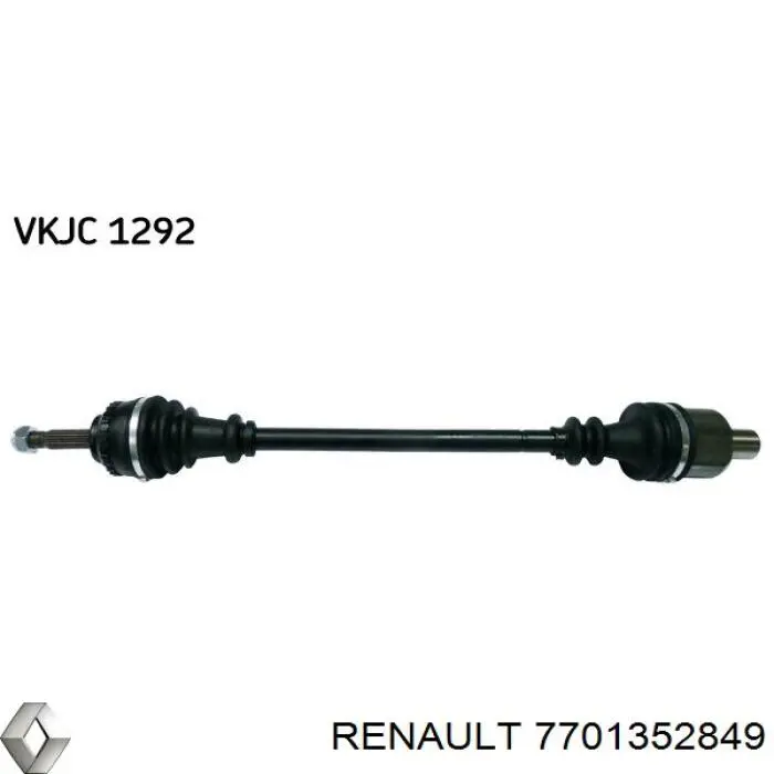 7701352849 Renault (RVI) полуось (привод передняя правая)
