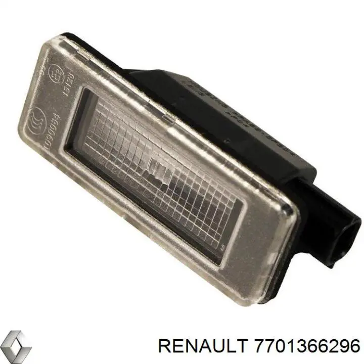 Фонарь освещения номера на Renault 19 I B53, C53