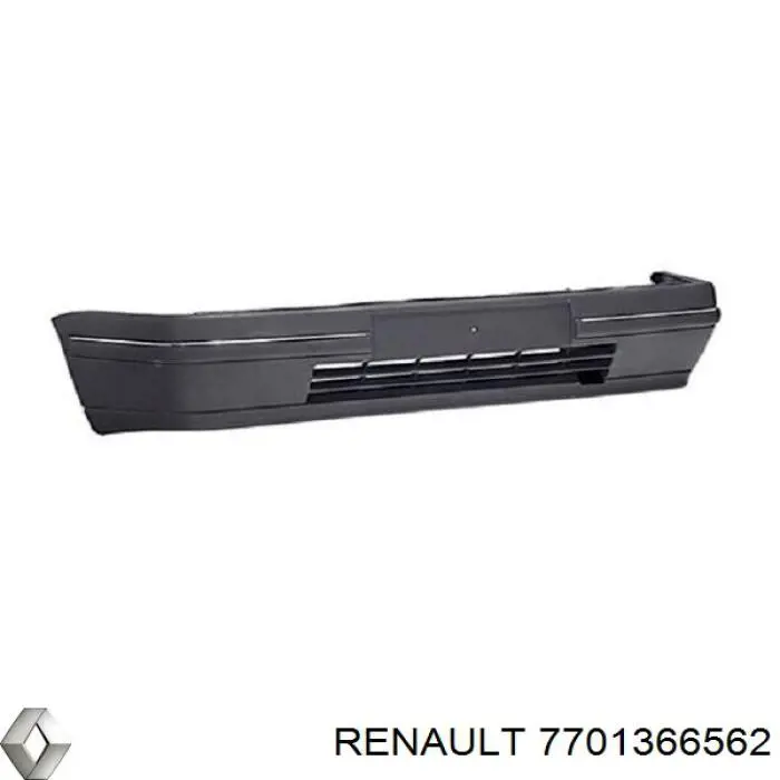 7701366562 Renault (RVI) передний бампер