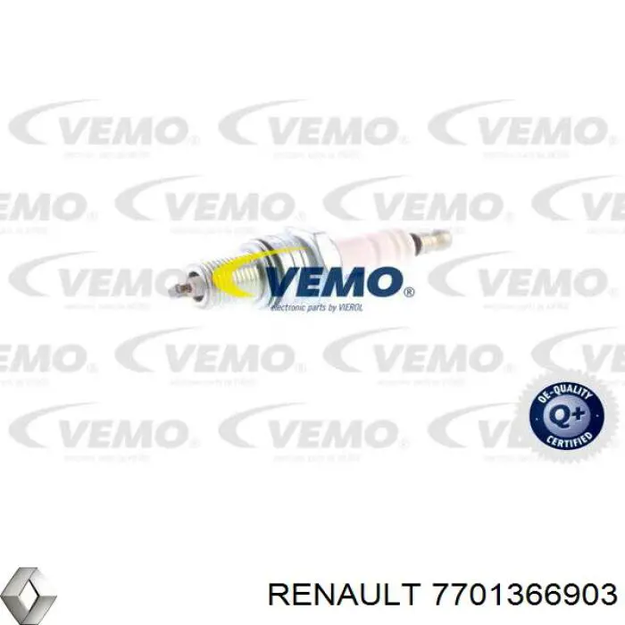 7701366903 Renault (RVI) свечи