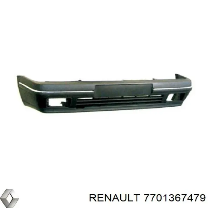 7701367479 Renault (RVI) передний бампер
