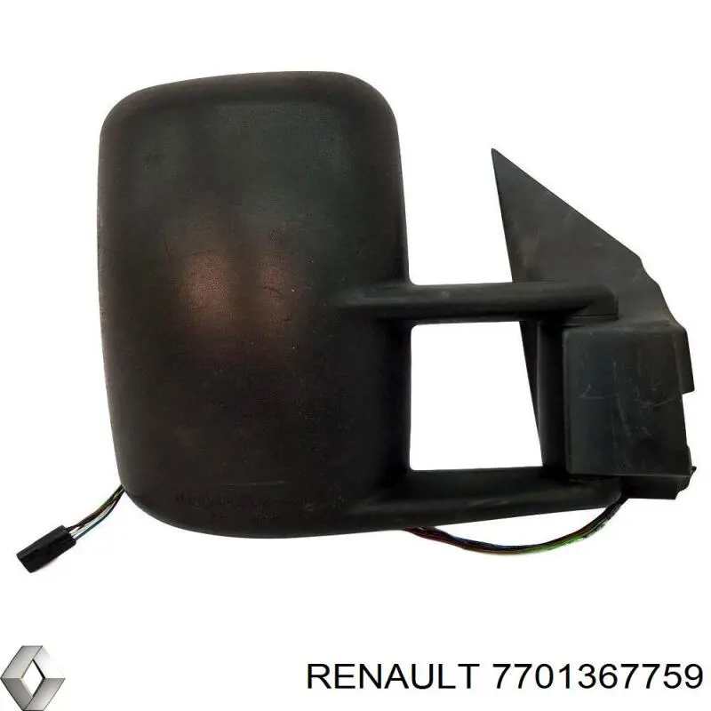 Espelho de retrovisão esquerdo 7701367759 Renault (RVI)