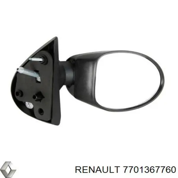 Наружное зеркало правое Renault (RVI) 7701367760 цена, от 26.47 USD