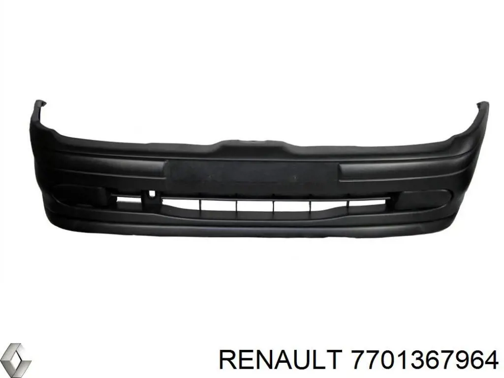 Передний бампер 7701367964 Renault (RVI)