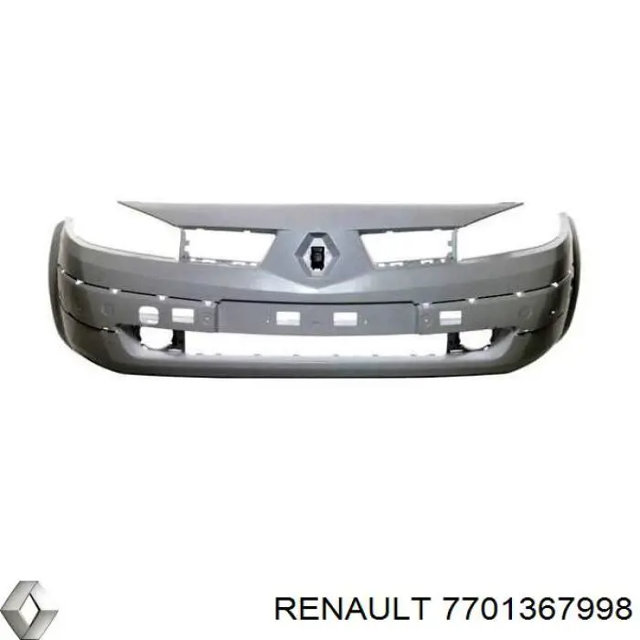 7701367998 Renault (RVI) передний бампер