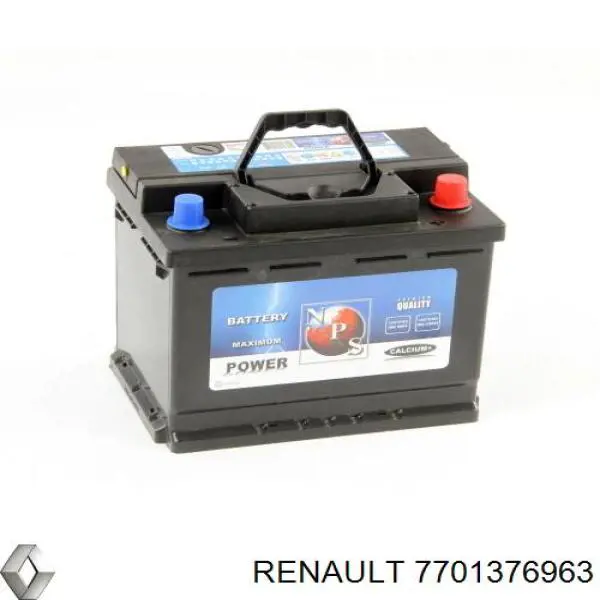 7701376963 Renault (RVI) Аккумуляторная батарея