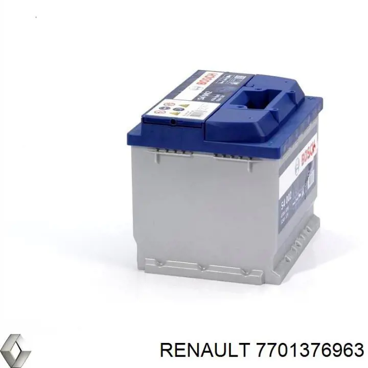 Аккумулятор Renault (RVI) 7701376963