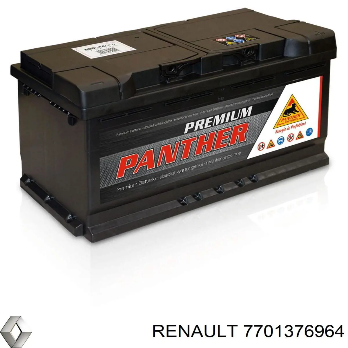 Купить 7701376964 Renault (RVI) Батарея аккумуляторная