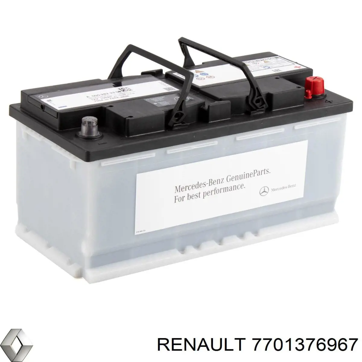 Аккумулятор Renault (RVI) 7701376967