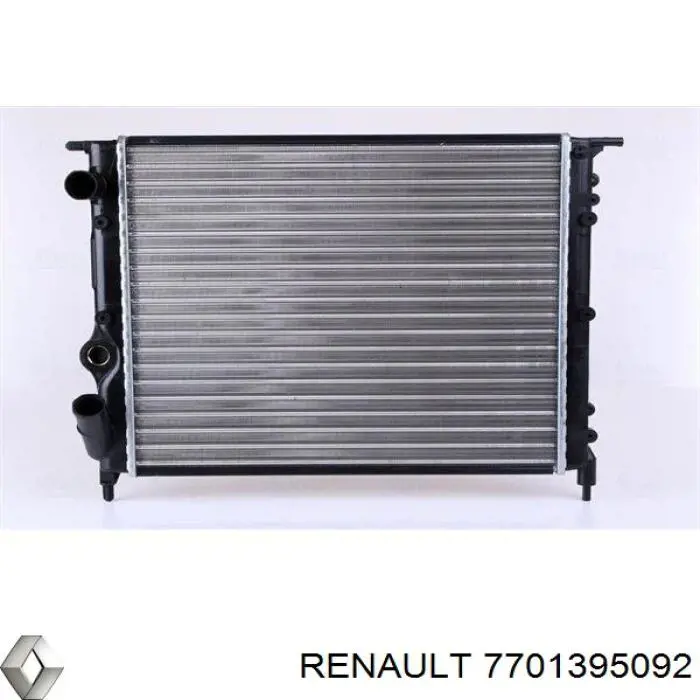 Радиатор охлаждения двигателя Renault (RVI) 7701395092 цена, от 34.23 USD