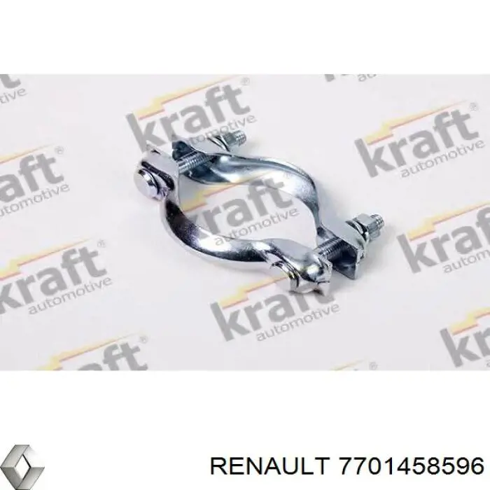Купить 7701458596 Renault (RVI) Монтажные элементы передние выпускной системы