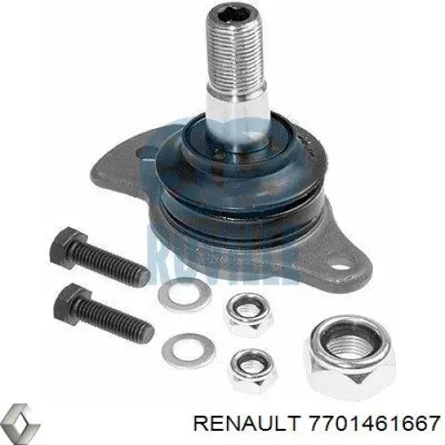 Нижняя шаровая опора 7701461667 Renault (RVI)