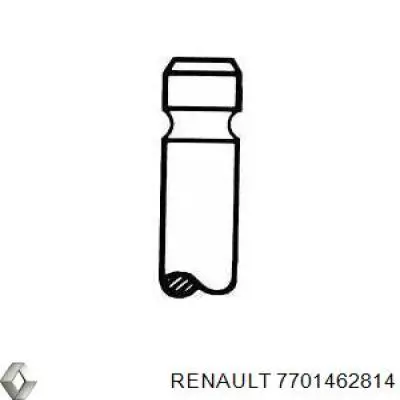 7701462814 Renault (RVI) клапан выпускной