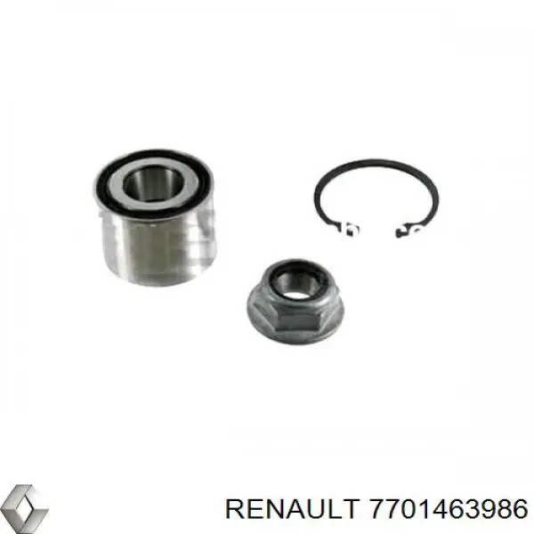 7701463986 Renault (RVI) Подшипник ступицы задней