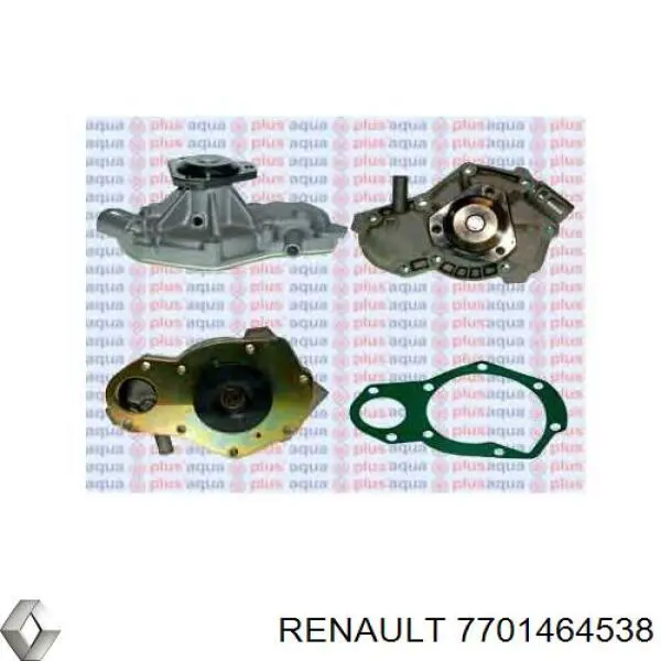 7701464538 Renault (RVI) помпа