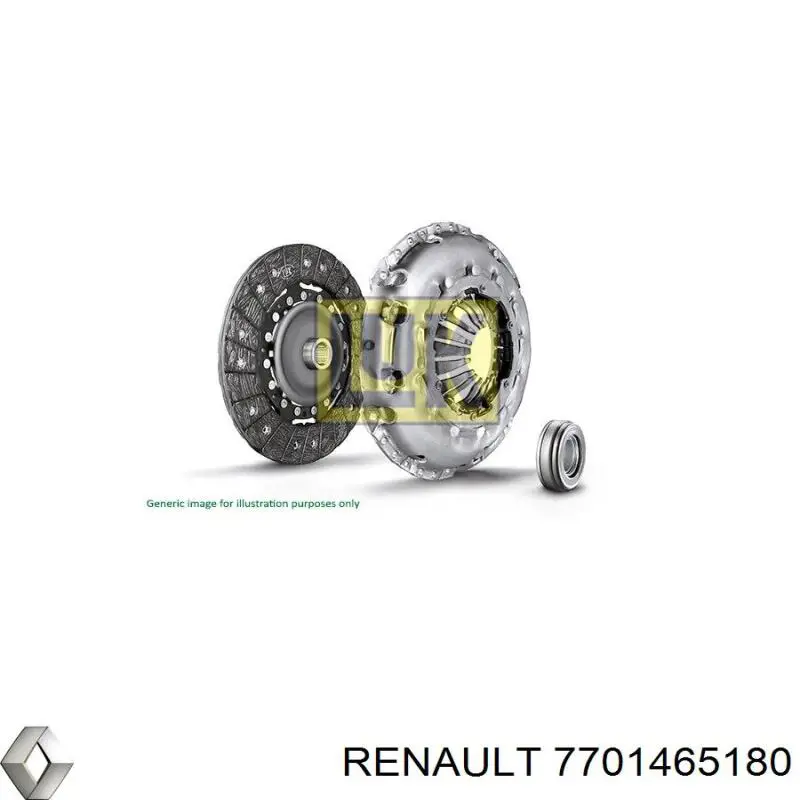 Комплект сцепления (3 части) Renault (RVI) 7701465180 цена, от 82.23 USD