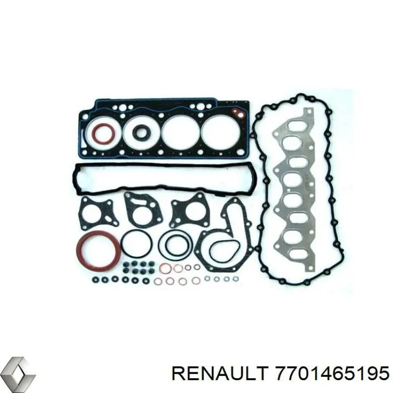 7701465195 Renault (RVI) Комплект прокладок двигателя верхний